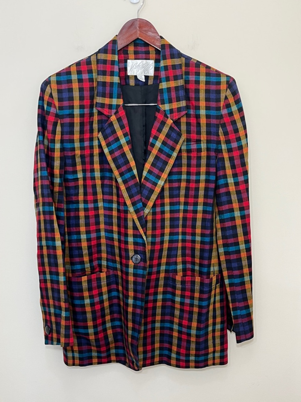 Lord & Taylor Women's 100% Linen Vintage Blazer Size 10